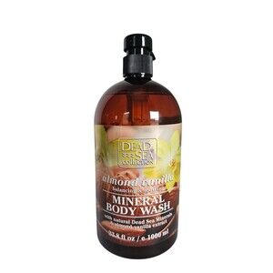 Dead Sea Collection Almond Vanilla  Soothing Mineral Body Wash 33.8fl.oz